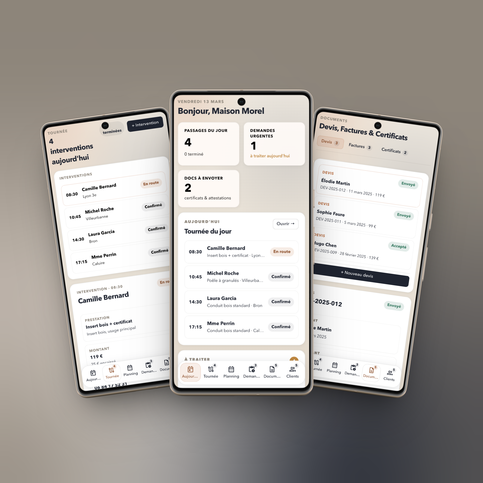 Aperçu du projet Maison Morel - Ramonage